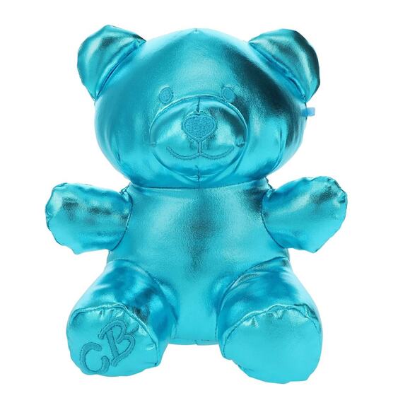 🔥Candy Bears Valentines Day Metallic Plush 8" Stuffed Animal Blue BNWT🔥 - Picture 3 of 3